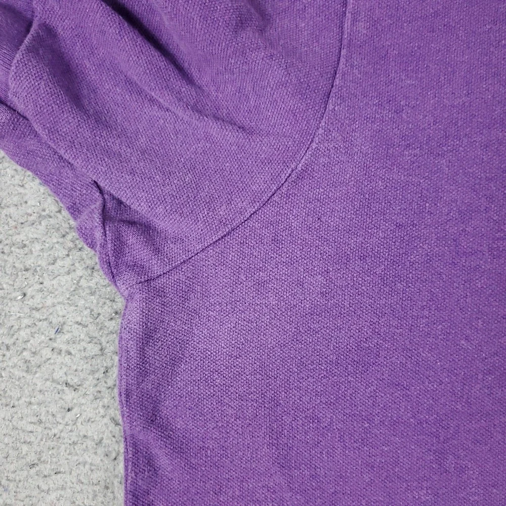 Ralph Lauren Polo Shirt Mens XL Purple Pony Casual Short Sleeve *